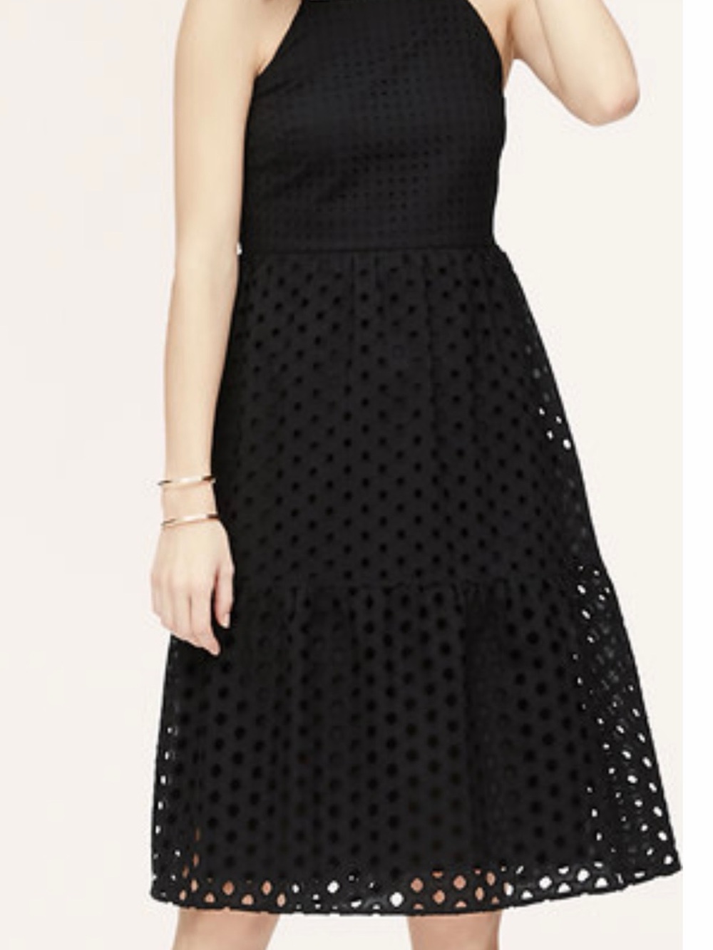 Loft eyelit midi
Dress